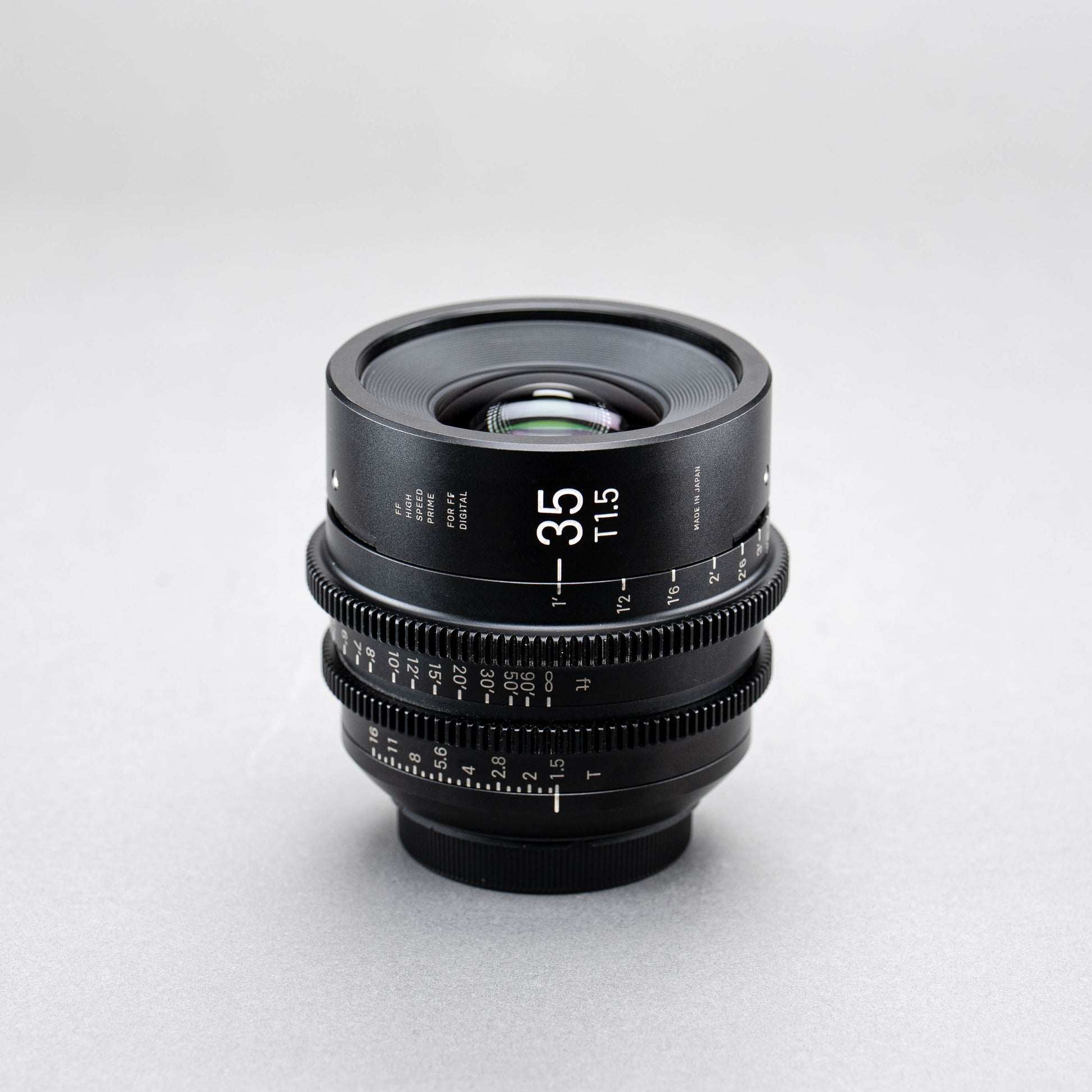 Sigma Cine 35mm T1.5 FF High Speed Prime 電影鏡頭（租用）
