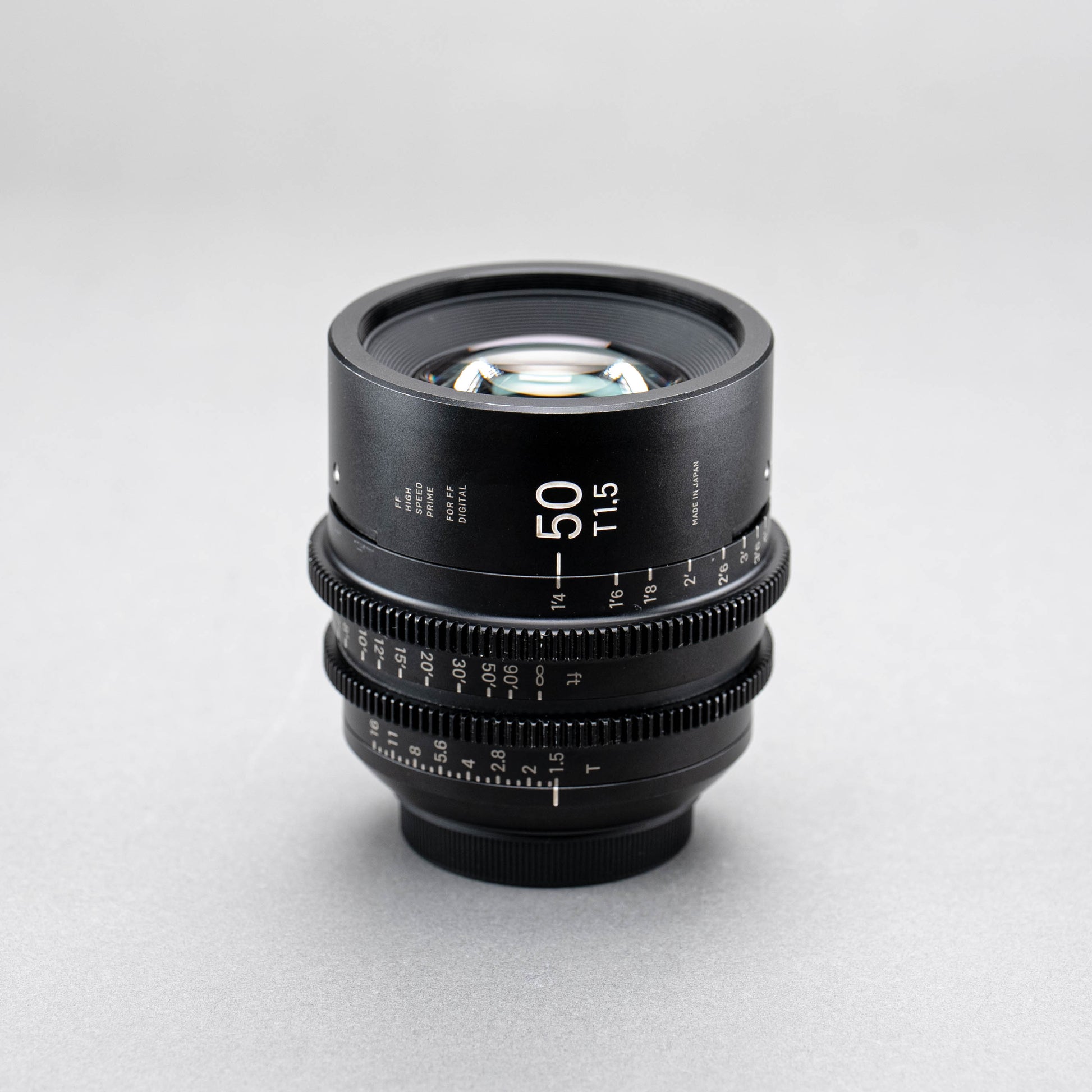Sigma Cine 50mm T1.5 FF High Speed Prime 電影鏡頭（租用）