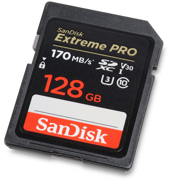 SanDisk Extreme Pro V30 SD Card 128GB (Lite, Basic, Baisc+, Advance, Pro租用)